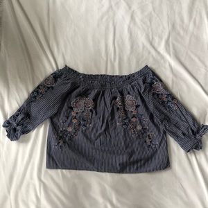 American Eagle Off-the-Shoulder Top